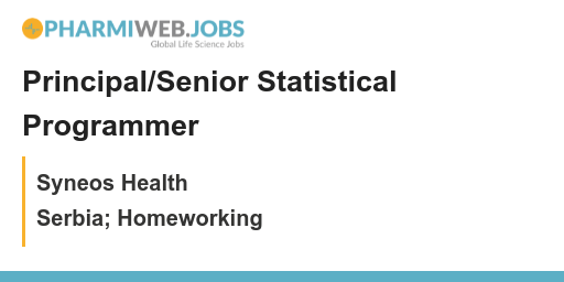 PharmaNews_Jobs's tweet image. Principal/Senior Statistical Programmer - bit.ly/3FqwkXj

Shape the future of healthcare! #Principal #SeniorStatisticalProgrammer is now open at [company name]! Are you ready to take the challenge? #StatisticalProgrammer #Healthcare