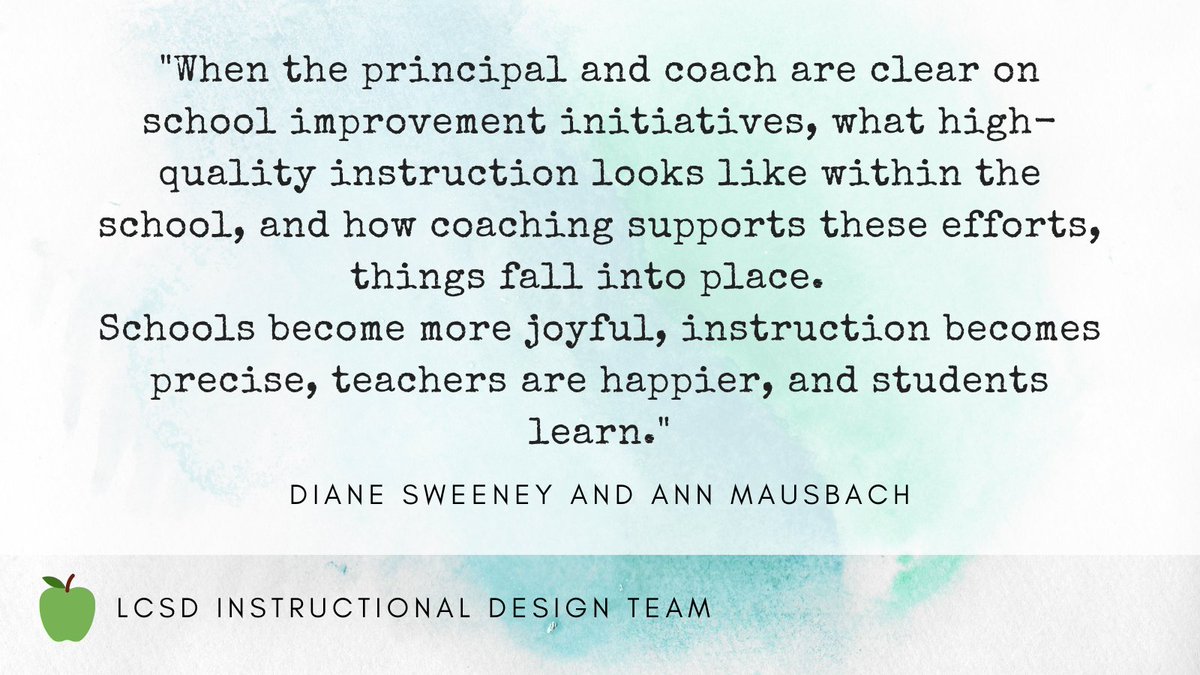 What is instructional coaching? #LCSDprolearning
