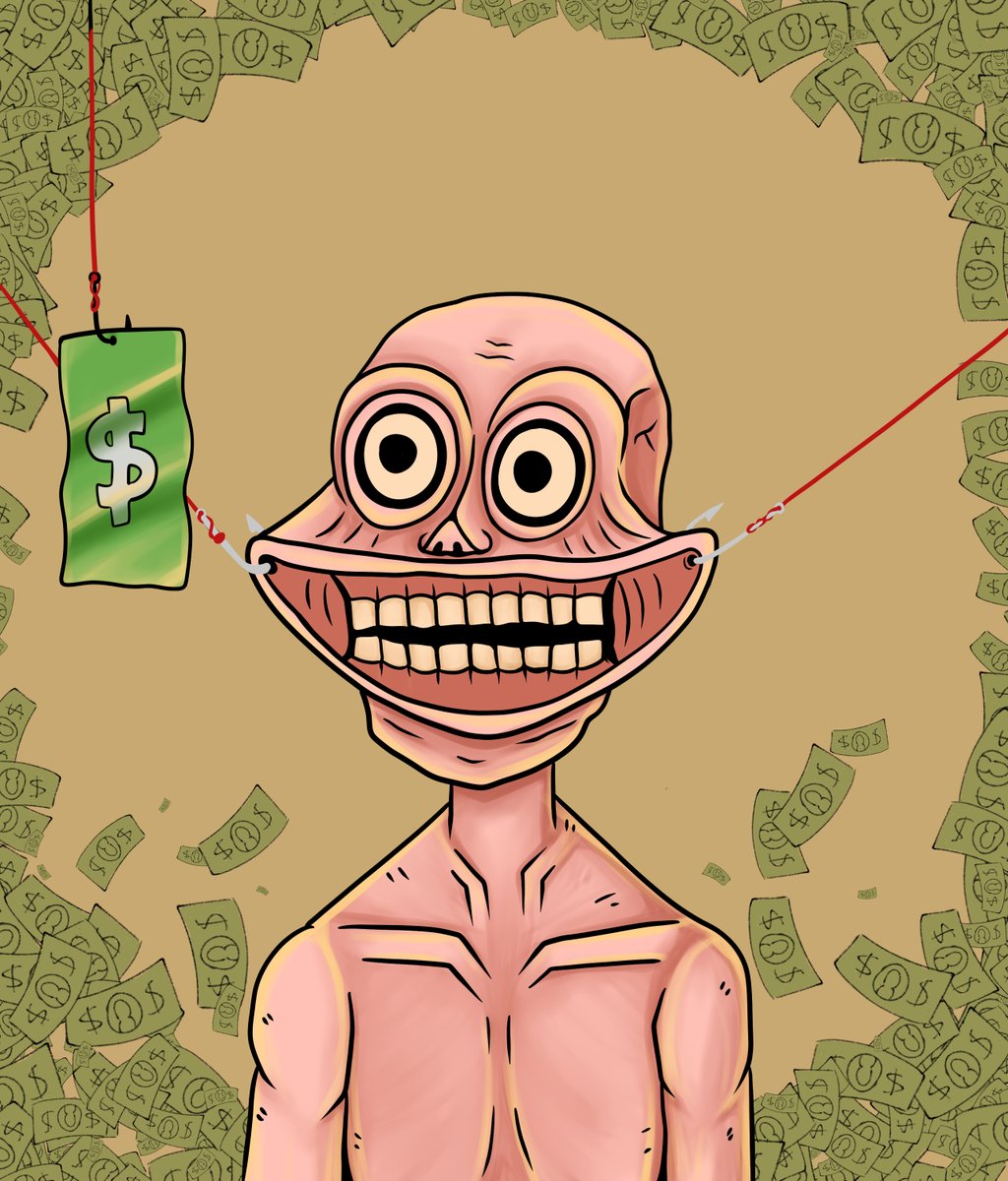 VoodooFam's tweet photo. 🚨AUCTION LIVE 🚨
My collection Abnormal at @trygamma 

''Greedy''
Reserve : 50 $STX
End 144 block

Link below 👇
Good luck fam ♥

#STX #Gamma #Bitcoin #BitcoinNFT #BitcoinNFTs #BitcoinOrdinals #OrdinalsNFTs #OrdinalNFTs https://t.co/fNCRzLvDb7