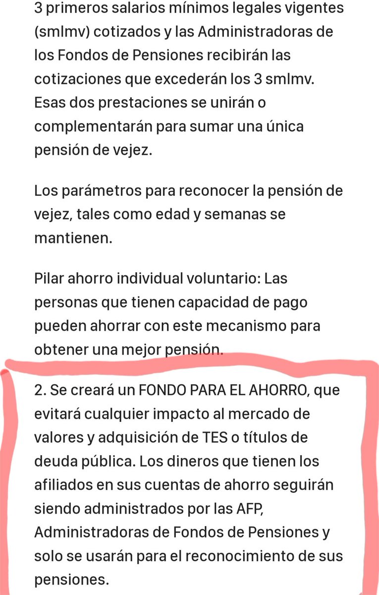 JulioAndresHur2's tweet image. Pienso que esto es muy bueno para el mercado de valores especialmente para  @bvcColombia. Muchos que estaban temerosos por la liquidación de los portafolio aquí tienen la respuesta. Ojalá y esto anime a los inversionistas 🙏. Dentro todo algo bueno.