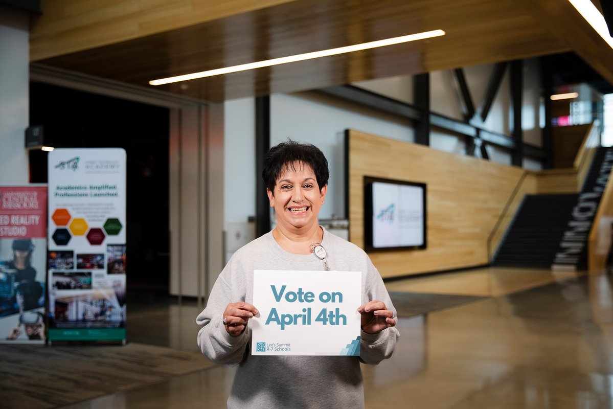 Get informed about the April 4, 2023 ballot items that Lee's Summit R-7 School District voters will consider. All registered LSR7 voters will have the opportunity to participate in the election process on April 4. #R7Proud

Find information at lsr7.org/ballot