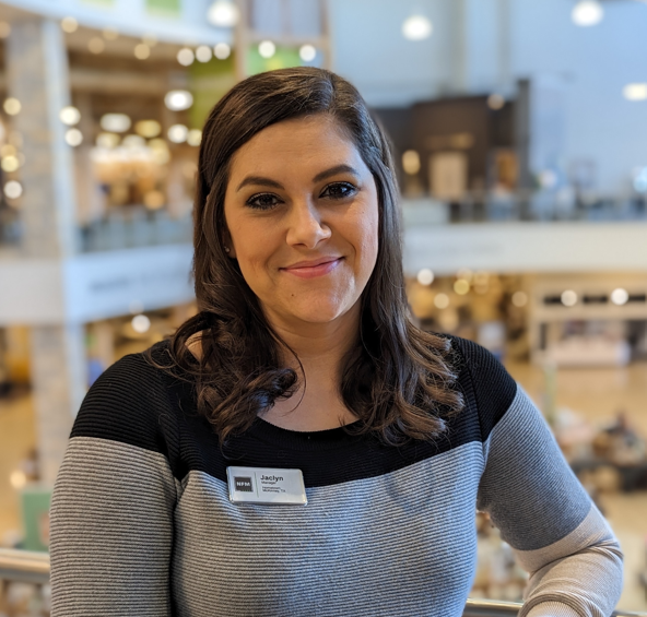 NFMCareers's tweet photo. Our next Women's Month Staff Spotlight features Jaclyn Lopez! She is described from her peers as being a champion of her staff, passionate about helping people and her communities, and is the epitome of selflessness. We love having you on our team, Jaclyn! https://t.co/RVFb6A5wsu