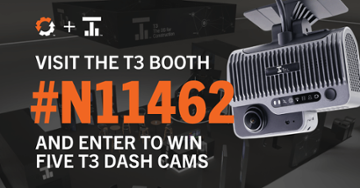 CONEXPO is here! EquipmentShare + T3 = the future of construction. Stop by booth #N11462 and enter to win five T3 Dash Cams!