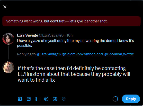 Lexi_Littlepaws's tweet photo. @EzraSavage6 since I couldn't post it to the OG comment. https://t.co/xWMjV56hCD