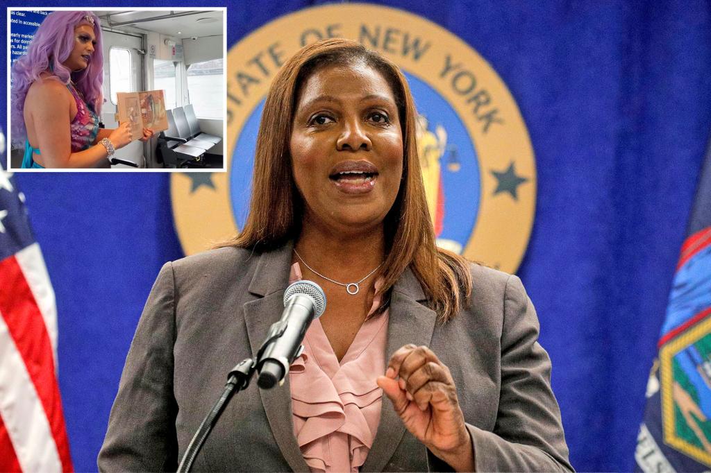 AG Letitia James to host Drag Story Hour for kids in NYC, sparking outrage trib.al/yrazHnB