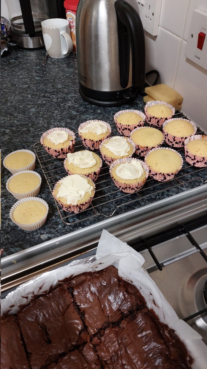 Explorers doing some baking last night, tasty!
