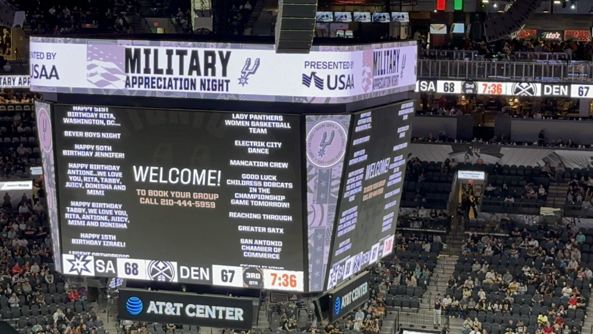 Late post: <a href="/irisenergyco/">IREN IR</a> helped the boys basketball team and cheerleaders get to a <a href="/spurs/">San Antonio Spurs</a> game this past weekend. Definitely appreciate the support from Iris and hospitality from the Spurs.