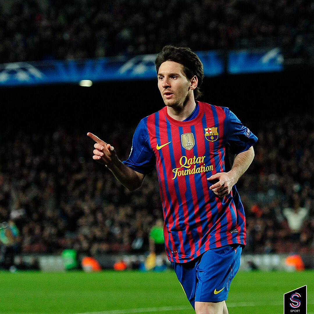 Lionel Messi, bir Şampiyonlar Ligi maçında penaltı kullanmadan 5 gol atabilen tek oyuncu! 🐐