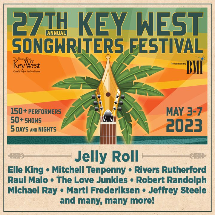 bmi's tweet photo. We are excited for the 27th Annual @KWSWF with 150+ performers and 50+ shows over five days and nights! ποΈ π΄ βοΈ #BMIKeyWest #KeyWestSongwritersFest #KWSWF
More details here: https://t.co/oGcIvT109h https://t.co/qEwMrzbGiT