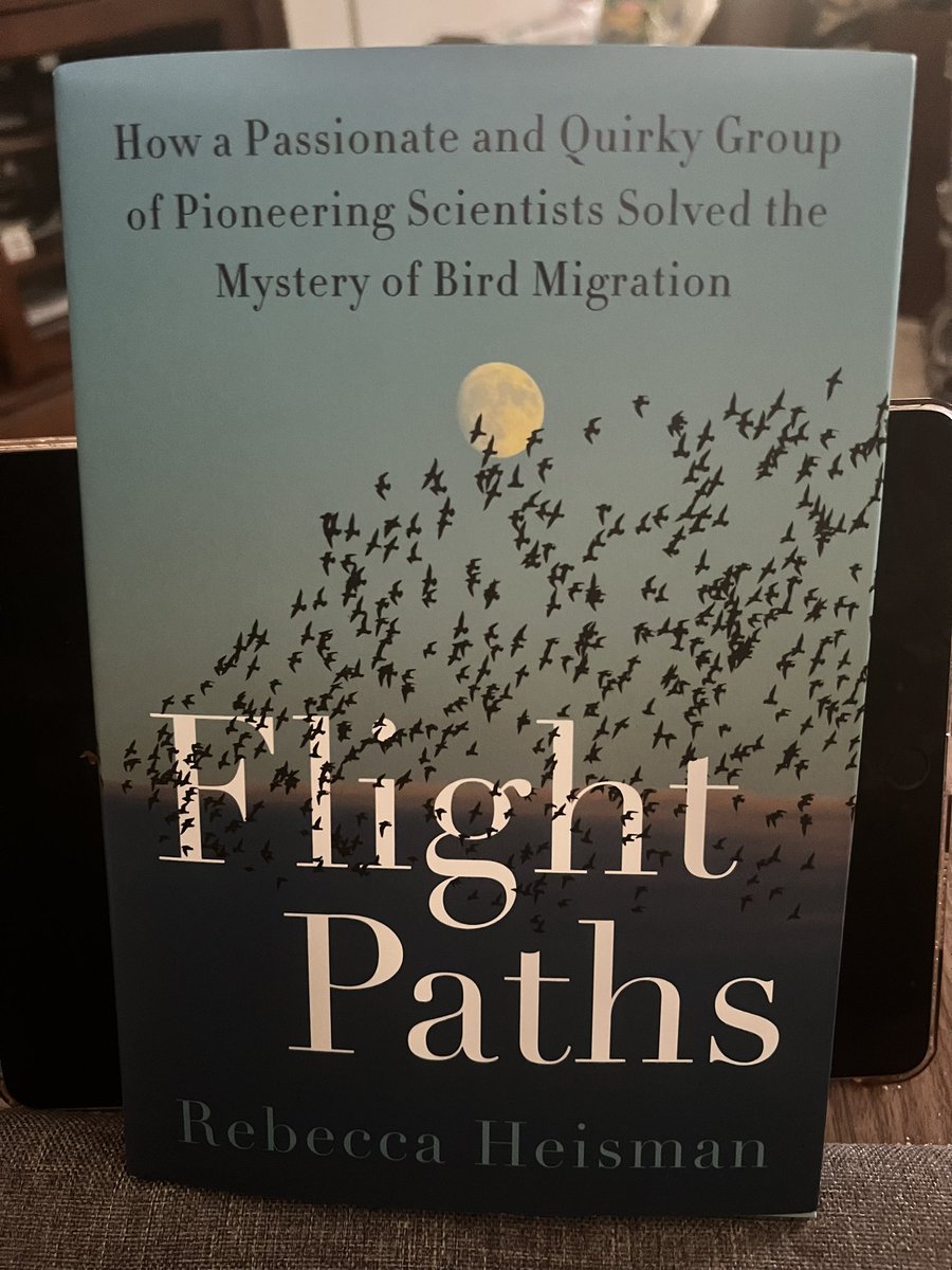 CaliKatBird's tweet image. Look what just came, hot off the press!! @r_heisman gave a wonderful talk for our last @PASAudubon mtg, so I’ve been anxiously awaiting her book’s release. Happy #BookBirthday Rebecca!!🥳🐦 #FlightPaths #migration