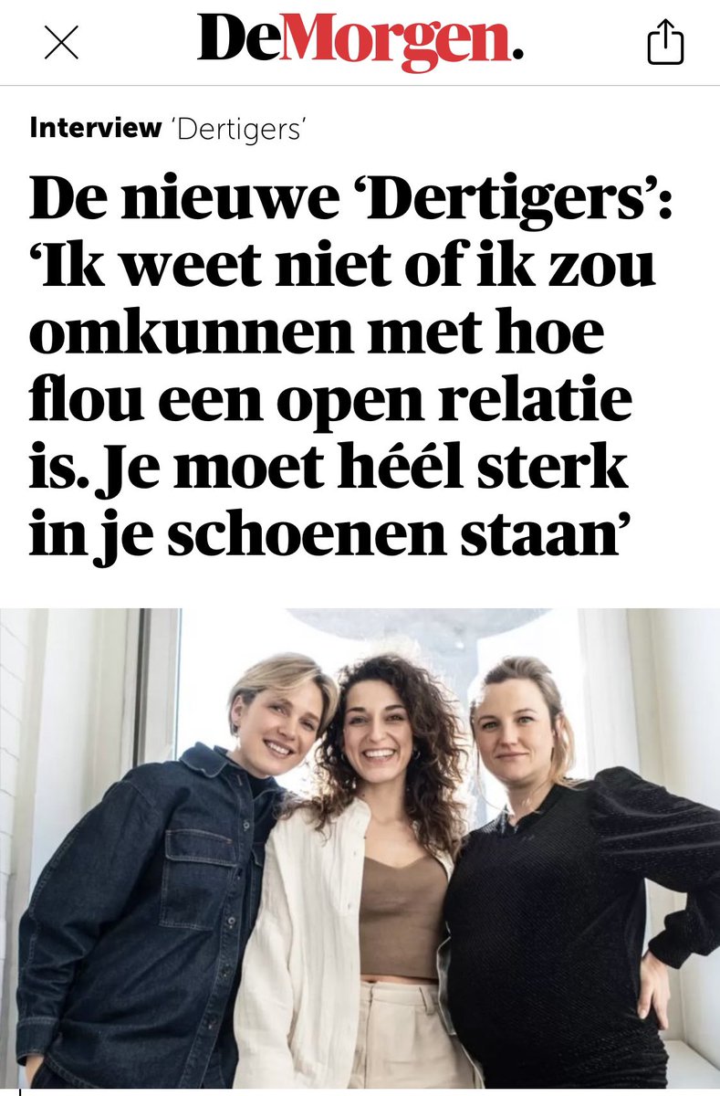 sofiejoan's tweet image. interview in @demorgen // over #dertigers, de dertiger jaren en alles daarrond // met @IdalieSamad en @EmmaMoortgat // nu op @een of bingen via @vrtmaxbe