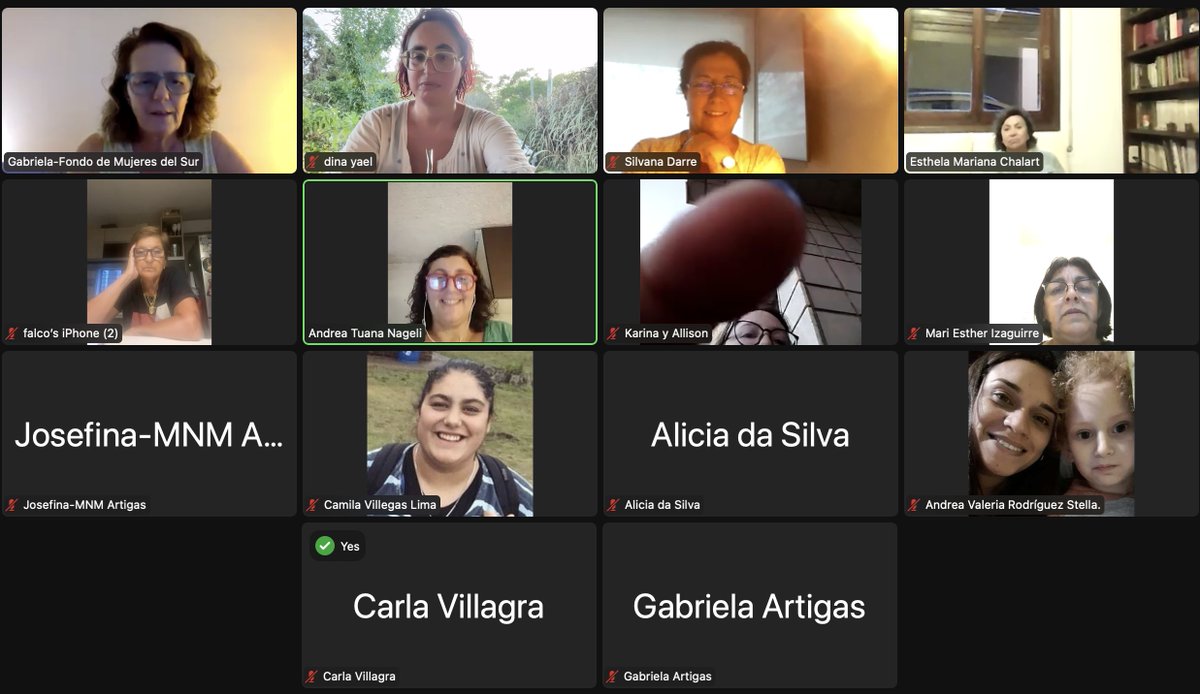 entramadas's tweet photo. estamos #entramadas pensando en la incidencia de las organizaciones de la sociedad civil que son el núcleo de nuestro proyecto ante la violencia basada en género que se vive en los departamentos de Artigas, Cerro Largo, Tacuarembó y Rivera https://t.co/BAg4y0xHt8