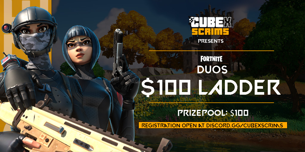 GBLscrims's tweet image. 🚨$100 DUOS LADDER🚨

DATE: 3/18
TIME: 6:00pm - 9:00pm CST
PRIZE: $100

WE'RE GIVING AWAY 3 SPOTS STRAIGHT TO FINALS TO THOSE THAT:

♥️ LIKE 
🫂 FOLLOW @CubeXscrims 
♻️ RETWEET THIS POST

WINNERS ANNOUNCED ON SATURDAY!