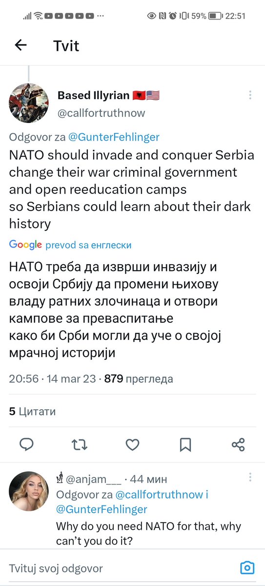 Хирошима је мала маца за ову будалу !