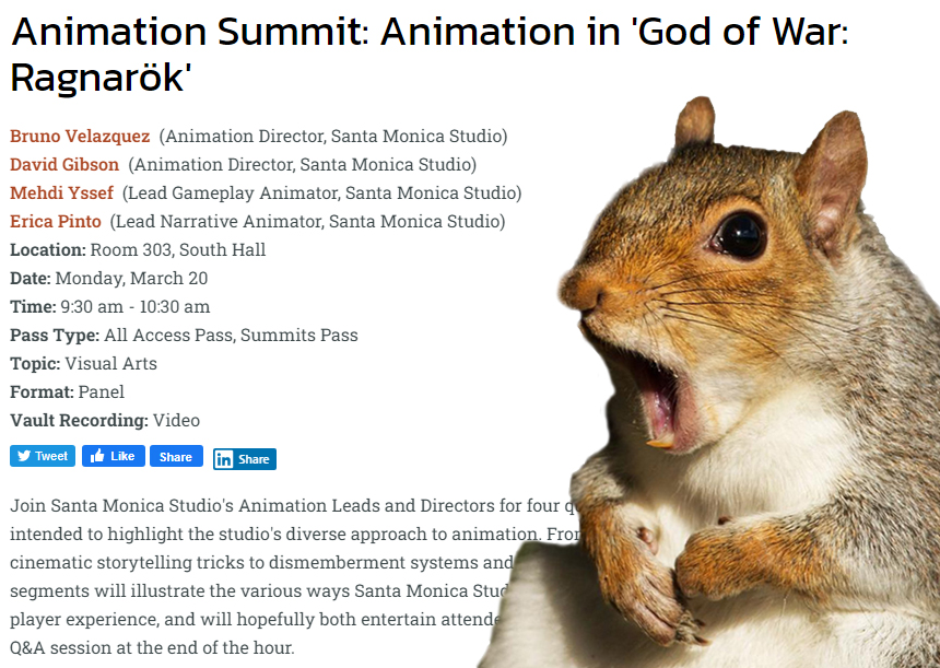 Ragnarök Animation is up first thing Monday morning!  
Are you going to be there?
#GDC2023 #animation
