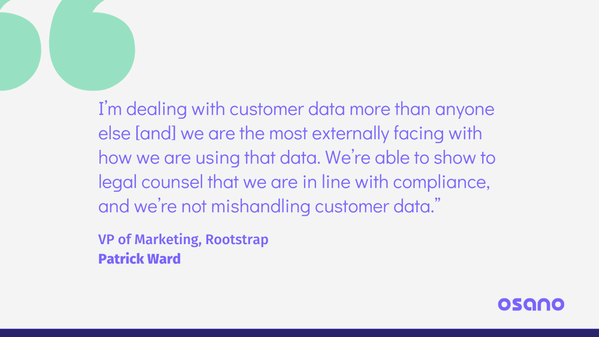 Marketing works with a lot of #data, so it's vital they play a role in maintaining your #DataPrivacy practices, which <a href="/RootstrapInc/">Rootstrap</a>'s VP of Marketing points out below. To learn more about marketing's privacy mindset, we teamed up with <a href="/Join_Pavilion/">Pavilion</a>: pvcy.me/3JBK6sF
