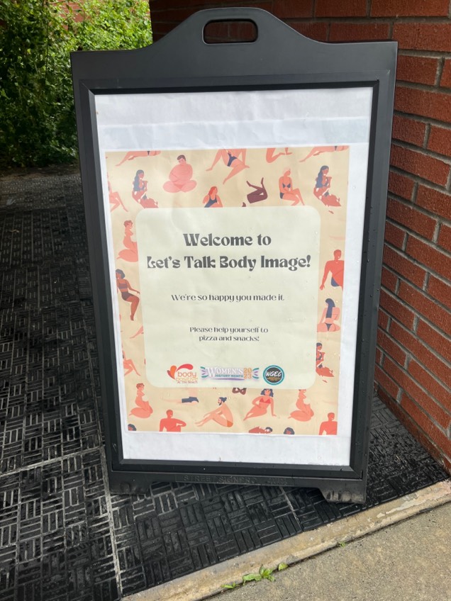 #WomensHistoryMonth <a href="/csulbshs/">CSULBSHS</a> and <a href="/csulbWGEC/">CSULB WGEC</a> 's "Let's Talk Body Image" workshop beautifully challenged social standards and cultivated Brave Spaces. A big thanks to our friends who opened up this space for storytelling, self-love, and the importance of nourishing our bodies.