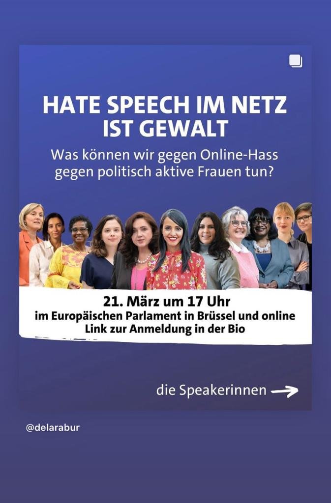 Among our all-♀️ speakers are: @dianeabbott_mp @SawsanChebli @brodnig @delarabur @Evelyn_Regner @MuiggTheresa @MEP_PHF @MariaNoichl