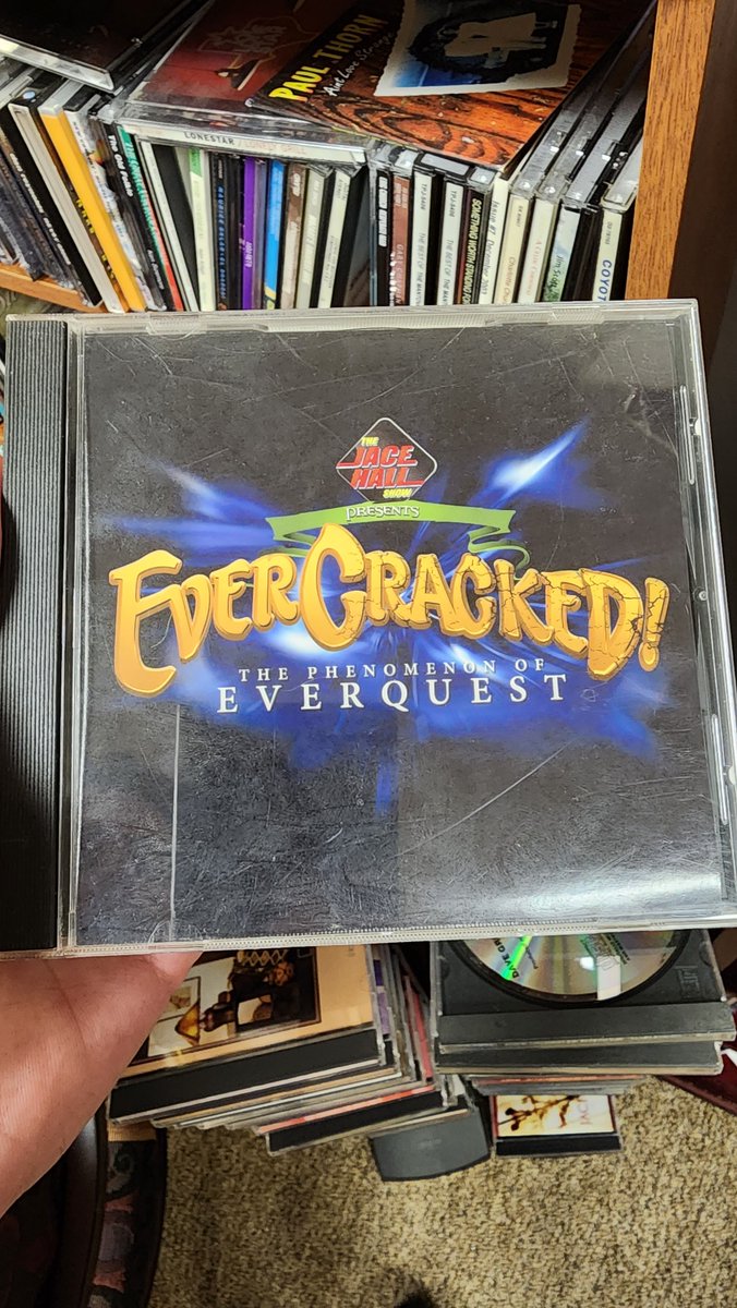 For a second I thought this was one of those parody games that were popular in the 90s. 

#retrogaming #everquest #evercrack 
#ThriftStoreFinds #Thrifting #VintageFinds #ThriftLife #SecondHandShopping #Upcycling #ThriftHaul #SustainableFashion