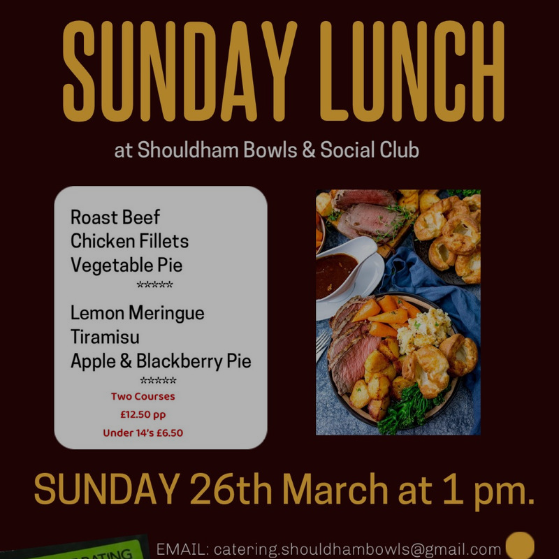 ShouldhamBowls's tweet photo. Come join us for Sunday Lunch - everyone is welcome. Bar open
https://t.co/eaK8Z6I7ib
#shoudham #shouldhambowls #sundaylunch #norfolk https://t.co/0bFPOUsHqa