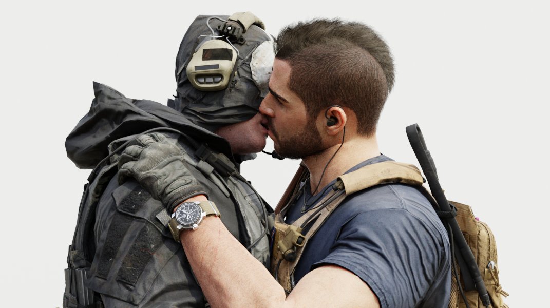 141leeks Exclusive: Ghost and Soap WILL make out during the Season 3 cinematic.