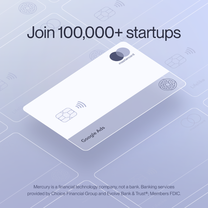 mercury's tweet photo. Effortless banking for founders, by founders. Sign up in minutes and get everything you need, all online.