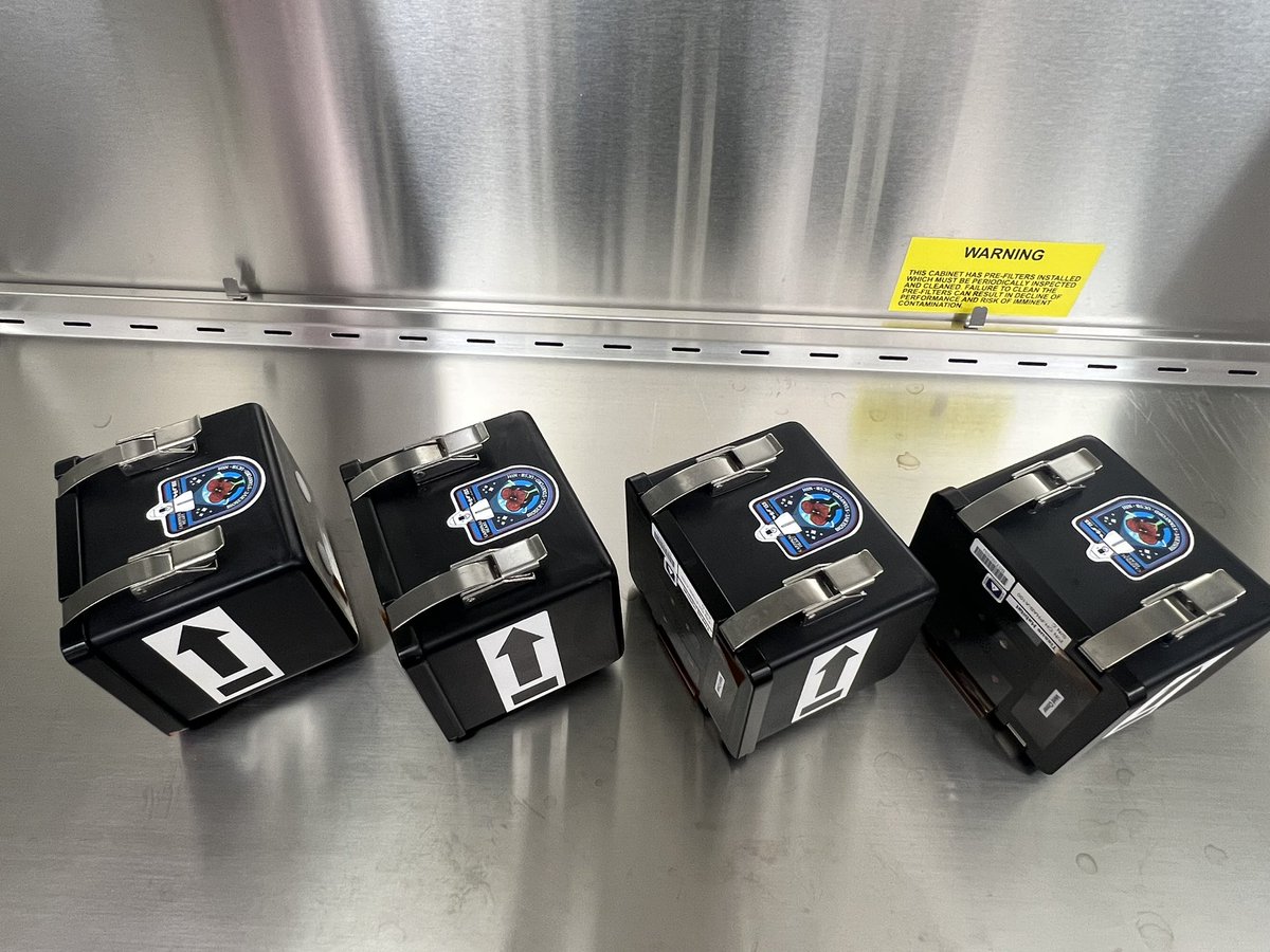 iDilipThomas's tweet photo. Cardinal Heart 2.0🫀from @Joseph_C_Wu lab launching Heart Organoids on SpX-27🚀 tonight 8:30p EST! The microgravity experiment🔬features 3,888 beating mini-hearts from 4 patient lines will stay @ISS_CASIS for 4 wks! 🙏@Xu_Cao_PhD @ncats_nih_gov @BioServeST @SpaceX #TissueChips https://t.co/Sy64rsdXd6