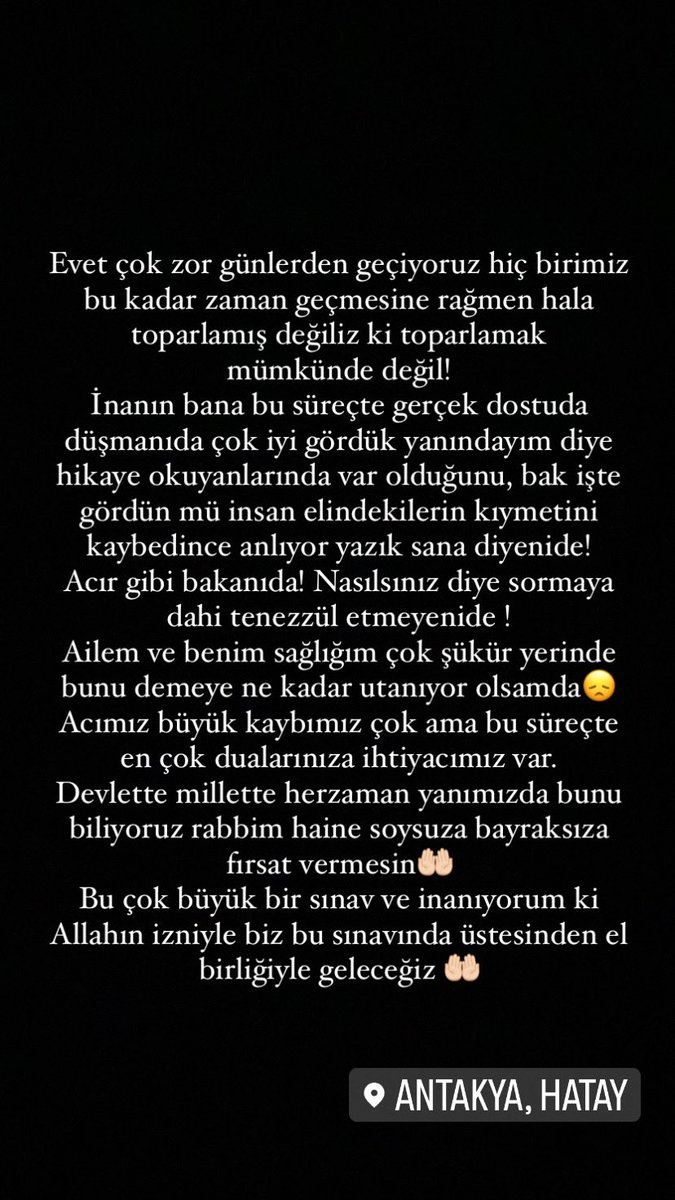 asenaaa_1's tweet photo. Hatay #akdeniz #DEPREMOLDU #Hatay #hatayantakya https://t.co/JBRXIVJDJ4
