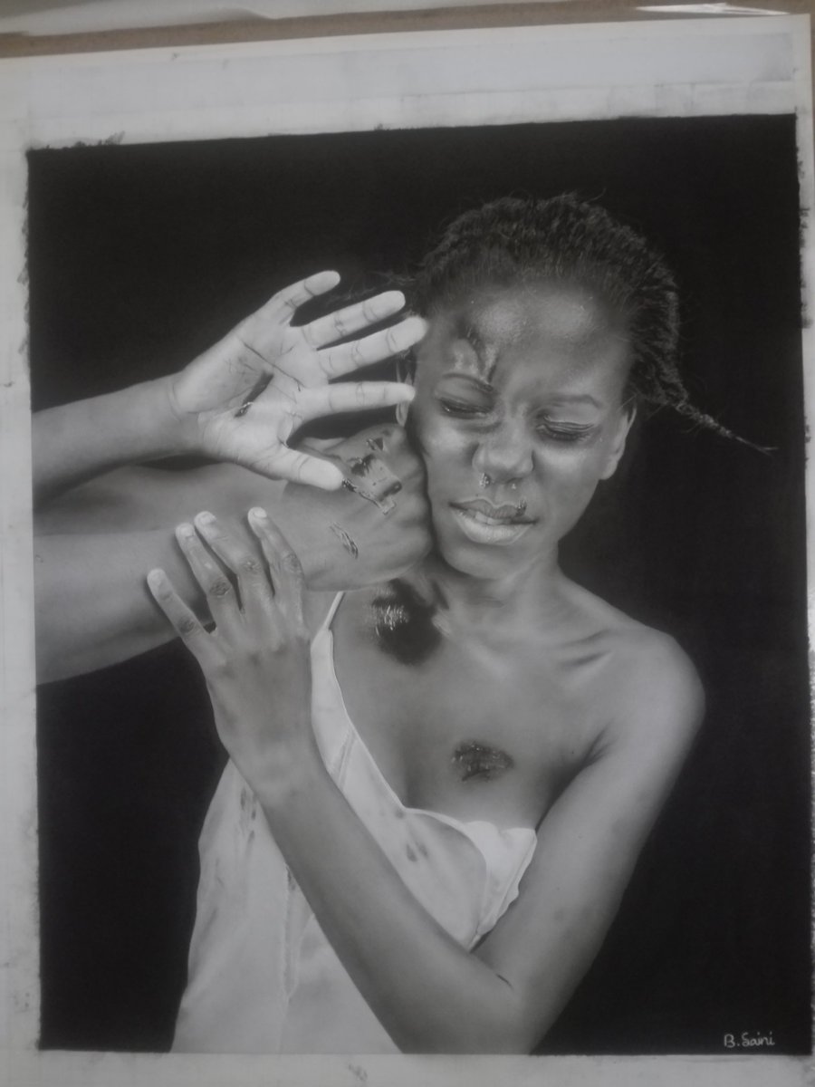 SainiBlessed's tweet image. Using the voice i have through my art to speak to people who can&apos;t speak for themselves, in my society i see GBV as the most important human right, both men n women and this the issue that the government and society must address. @HigherLifeFDN #EuronewsWitness #16daysofactivism