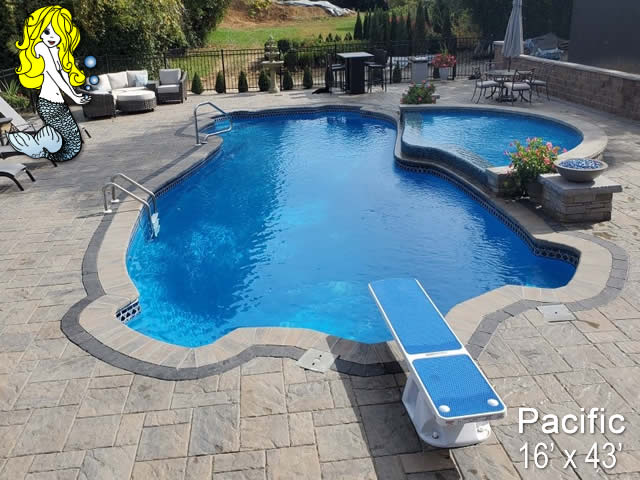 TallmanPools's tweet image. #Summer memories are made with the 16' x 43' Pacific fiberglass pool ☀️Featuring 8' deep end for ultimate swim space and 4 built-in seating areas for you and your loved ones to recline in! tallmanpools.com
#tallmanpools
#fiberglasspool
#swimmingpool 
#landscape