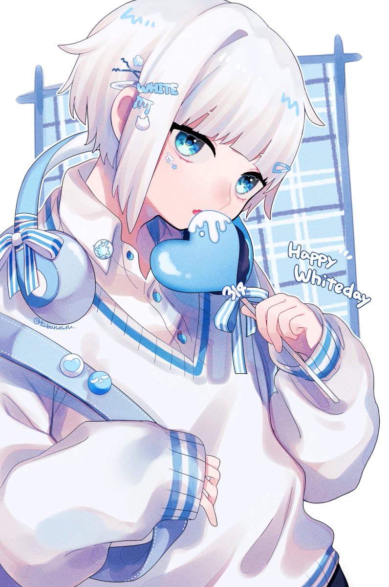 「ハッピーホワイトデー 」|つばるのイラスト