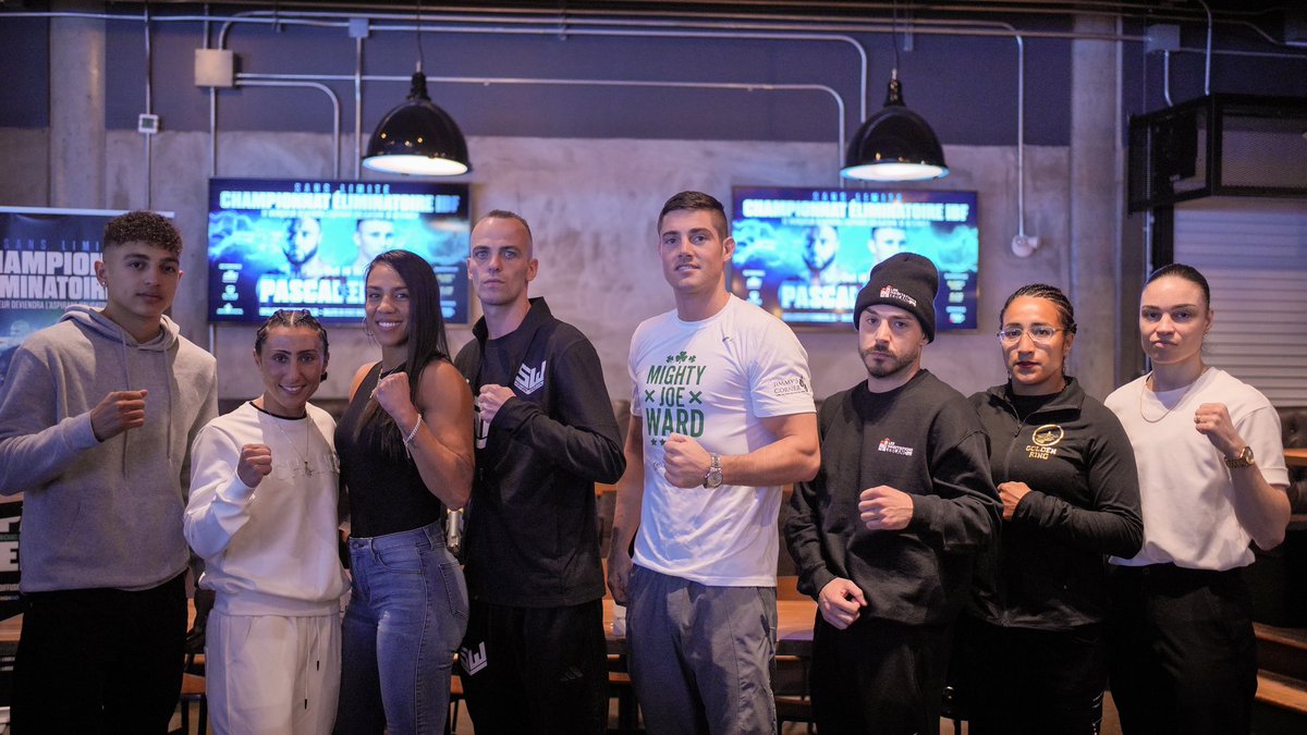 loudibella's tweet photo. #PascalEifert will feature a stacked undercard from @Place_Bell in Laval, Quebec on Thursday. Tix available at https://t.co/iokFHYd7nN. @AngeloniYoel @TheCobraCamara @CaroVeyre #JoeWard #AmandaGalle #MathieuGermain #StevenWilcox @yvonmichelGYM #boxing https://t.co/fLaBxcyLJB