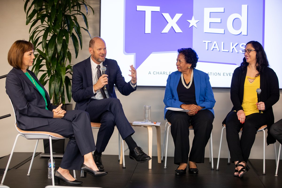 CharlesButtFdn's tweet photo. Our new quarterly event, #TxEdTalks, will be a space for experts in the education field, Charles Butt Foundation and @RYHTexas staff, and attendees to come together for conversation about timely topics related to public education in Texas. https://t.co/GtT8HKtpYS