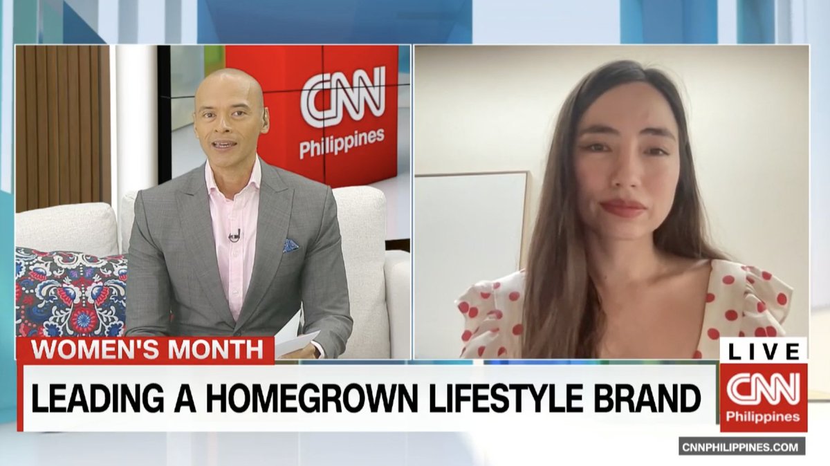 newswatchplusph's tweet photo. What does it take to help women feel beautiful inside and out? 

@martineho_ , the co-founder of Filipino lifestyle brand Sunnies, tells us more on #NewDay. | LIVE https://t.co/m6bikYIZAh https://t.co/Qa6AAJLacZ