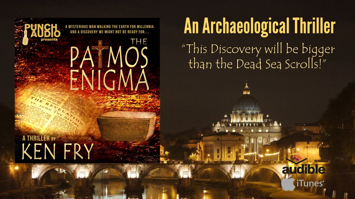bookishspotlyt's tweet photo. Narrated by Alex Hyde-White of Punch Audio.
The Patmos Enigma #Audiobook
🎧 https://t.co/2xxdbjjg43  
🎧  https://t.co/jEOzYKsX1Y  
#FREE with your #Audible Trial
On iTunes
🎧  https://t.co/WkYx5oyo07  
#suspense #thriller
#christian #fantasy https://t.co/SPM2gEc3Qt