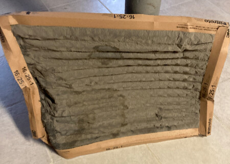 eLocal's tweet photo. Ya know those PSAs where they show you what a smoker's lung looks like? 🤢 This is the neglected-home-HVAC-filter version of that: https://t.co/8qk67dZ6Dn
#hvac #hvacfilter #furnacefilter #dirty #homemaintenance #homeownership #airfilter #elocal https://t.co/pAiLEHKNFY