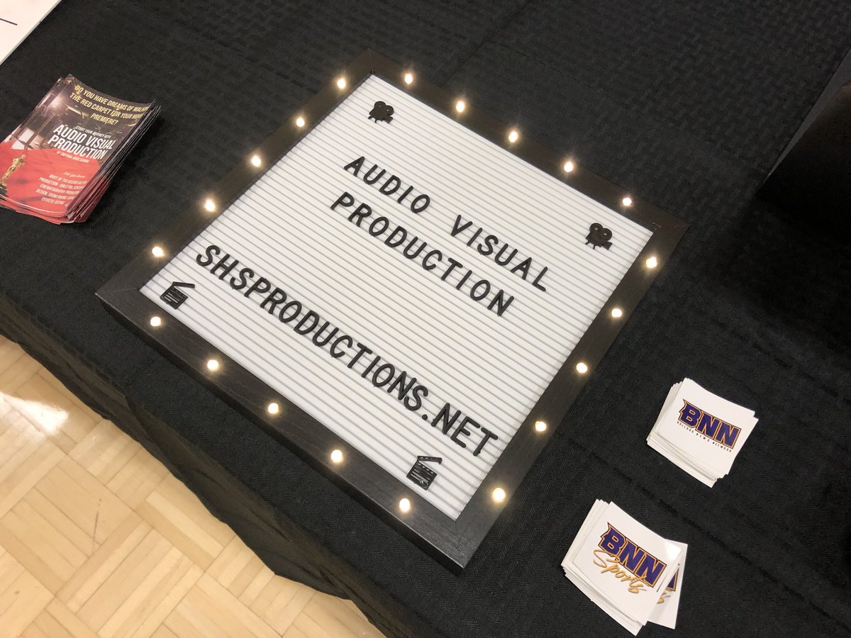 Looking forward to meeting 8th graders tonight @SmyrnaMiddle @RockyForkMS @TFAA_Rams @SmyrnaBulldog #onlyoneshs #avproduction #shsproduction