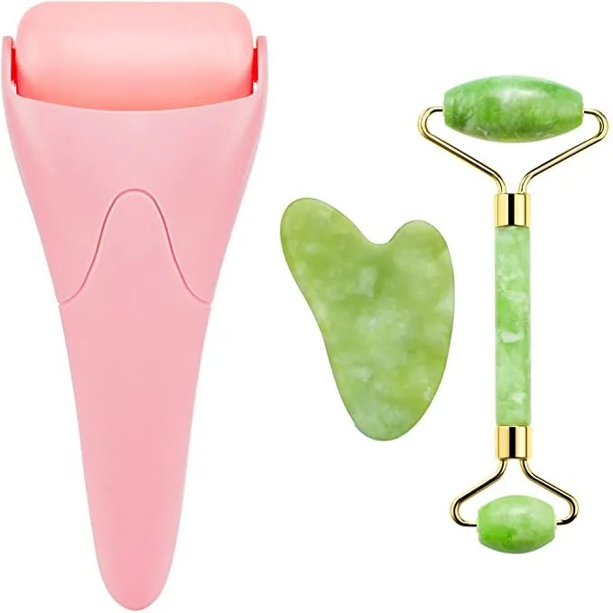 thisisheygirl's tweet image. We missed blogging so much, we’ve decided to restart this love affair on our website once again! It’s been a hot decade, but we are back and in Love with this Trio of Ice Roller for the Face, Gua Sha Set &amp;amp; Jade Roller. Check our Blog on Hey Girl! Cosmetics #beautyblog @amazon