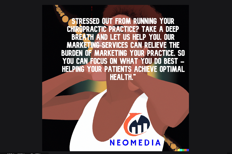 Neomediia's tweet photo. Our marketing services are designed to take the burden of marketing your practice off your shoulders, so you can focus on what really matters
#Chiropractic #Chiropractors
#ChiroLife 
#ChiroCommunity 
#ChiroStudent #ChiropracticCollege 
#ChiroConference 
#ChiropracticMarketing https://t.co/5nmWCVus82