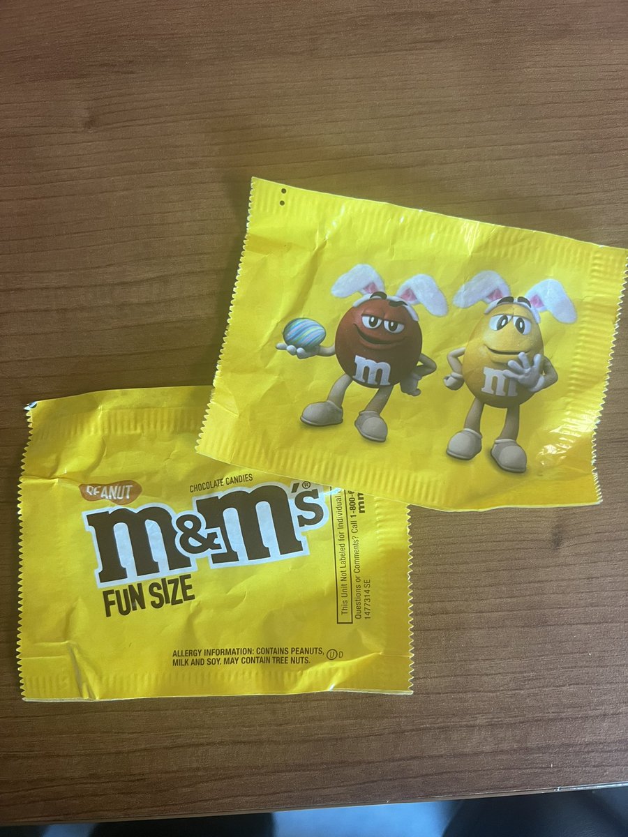 Nothing like buying a big bag of mini <a href="/mmschocolate/">M&M’S</a> and having two of the bags be sealed but EMPTY #notsurewhattothink #wherearemym&amp;ms