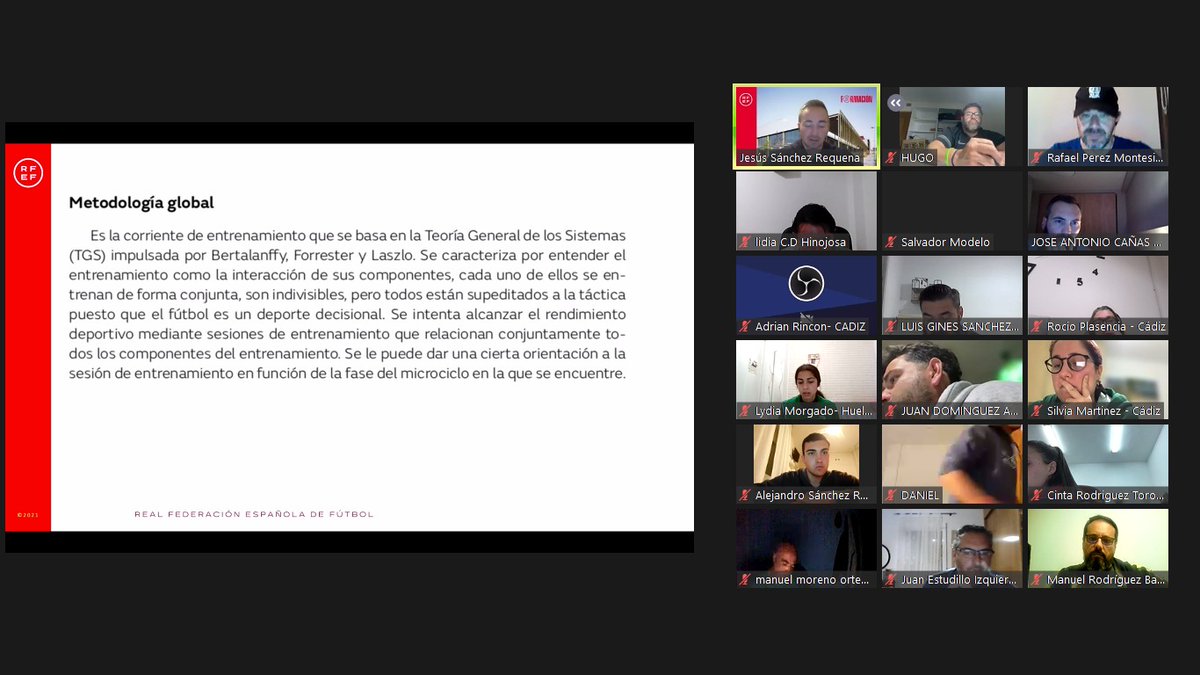cedifa's tweet photo. 𝑯𝑶𝑹𝑨 𝑫𝑬 𝑪𝑨𝑴𝑰𝑵𝑨𝑹 𝑺𝑶𝑳𝑶...

✅ Impartidas las 9 horas de clases del Curso Monitor de Fútbol Playa.

💻 Es turno de las 6 horas restantes para trabajos finales.

6️⃣3️⃣ alumnos recibieron las lecciones de Christian Méndez y Jesús Sánchez. 

Con formación de la @RFAF‼️ https://t.co/CFWSkm5UJv