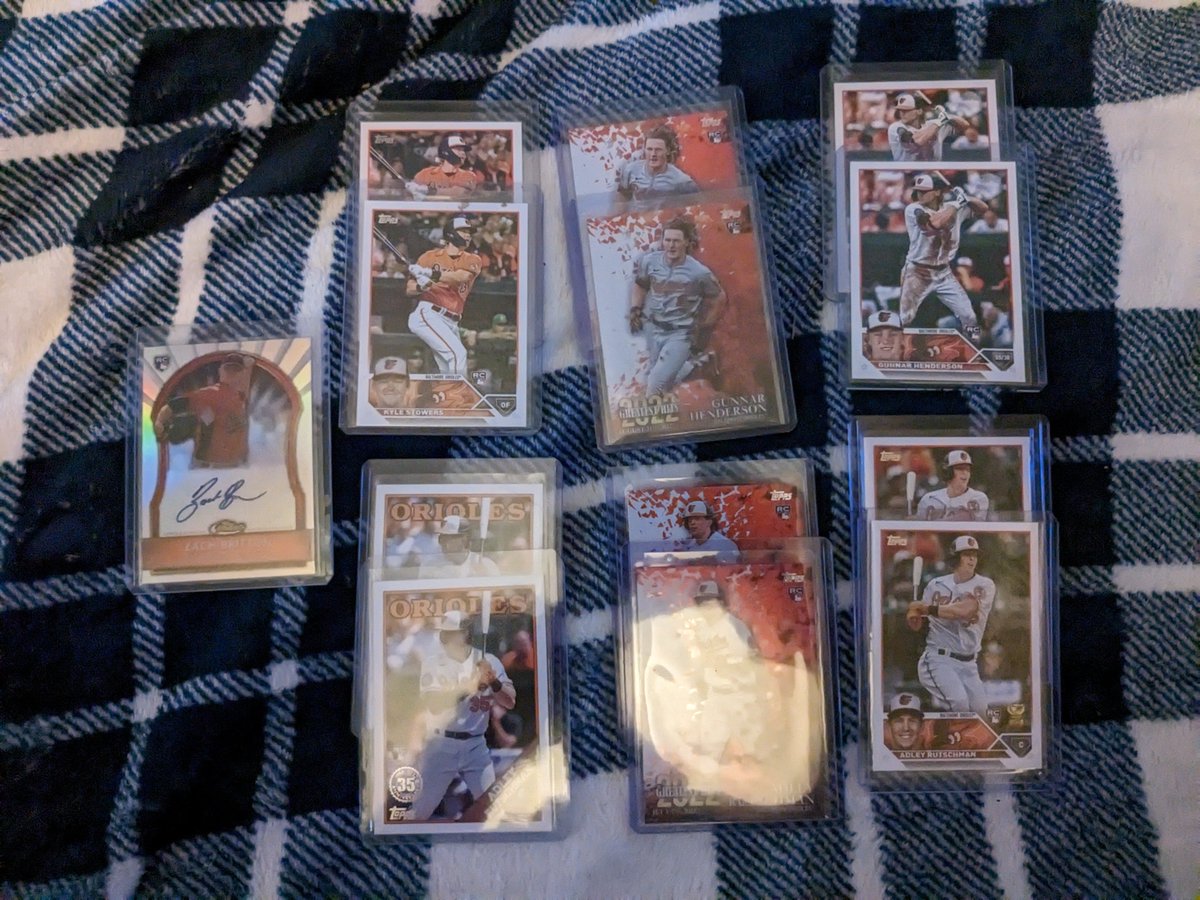 TruFactz_IsReal's tweet image. A little late on #MailDay thanks @ccharikofsky #Rookies #Adley #Gunnar #TheHobby #Orioles