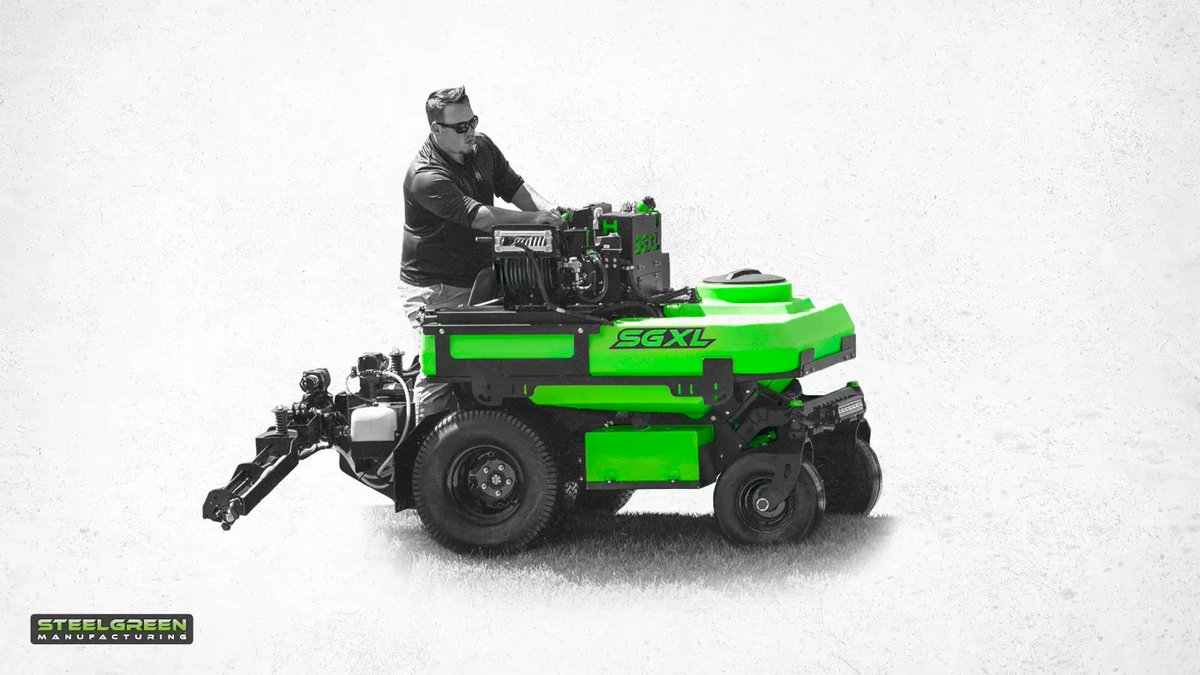 The SGXL has a smaller footprint then most of the sprayer/spreaders currently being used in the golf market. Now you can spray and spread quickly and efficiently with the SGXL's zero-turn maneuverablility and save room in your storage facility. More: buff.ly/3bNk1sC.