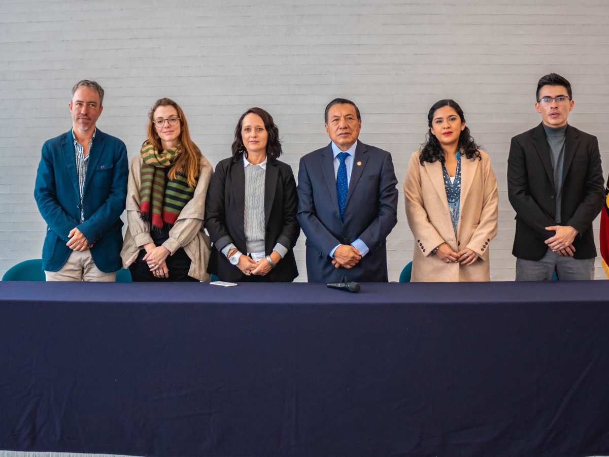 Uni_Indoamerica's tweet photo. 🗣|Arquitectos ganadores de la #Bienal de #Quito 2022 se vinculan a la planta docente de #Indoamérica. Formarán parte de la propuesta diferenciadora en el #ProyectoFormativo "Taller de Arquitectura" que constituye el eje central de #aprendizaje en esta profesión.💪
#Arquitectura https://t.co/YZ6l4cp3YY