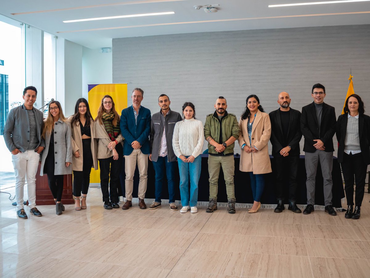 Uni_Indoamerica's tweet photo. 🗣|Arquitectos ganadores de la #Bienal de #Quito 2022 se vinculan a la planta docente de #Indoamérica. Formarán parte de la propuesta diferenciadora en el #ProyectoFormativo "Taller de Arquitectura" que constituye el eje central de #aprendizaje en esta profesión.💪
#Arquitectura https://t.co/YZ6l4cp3YY