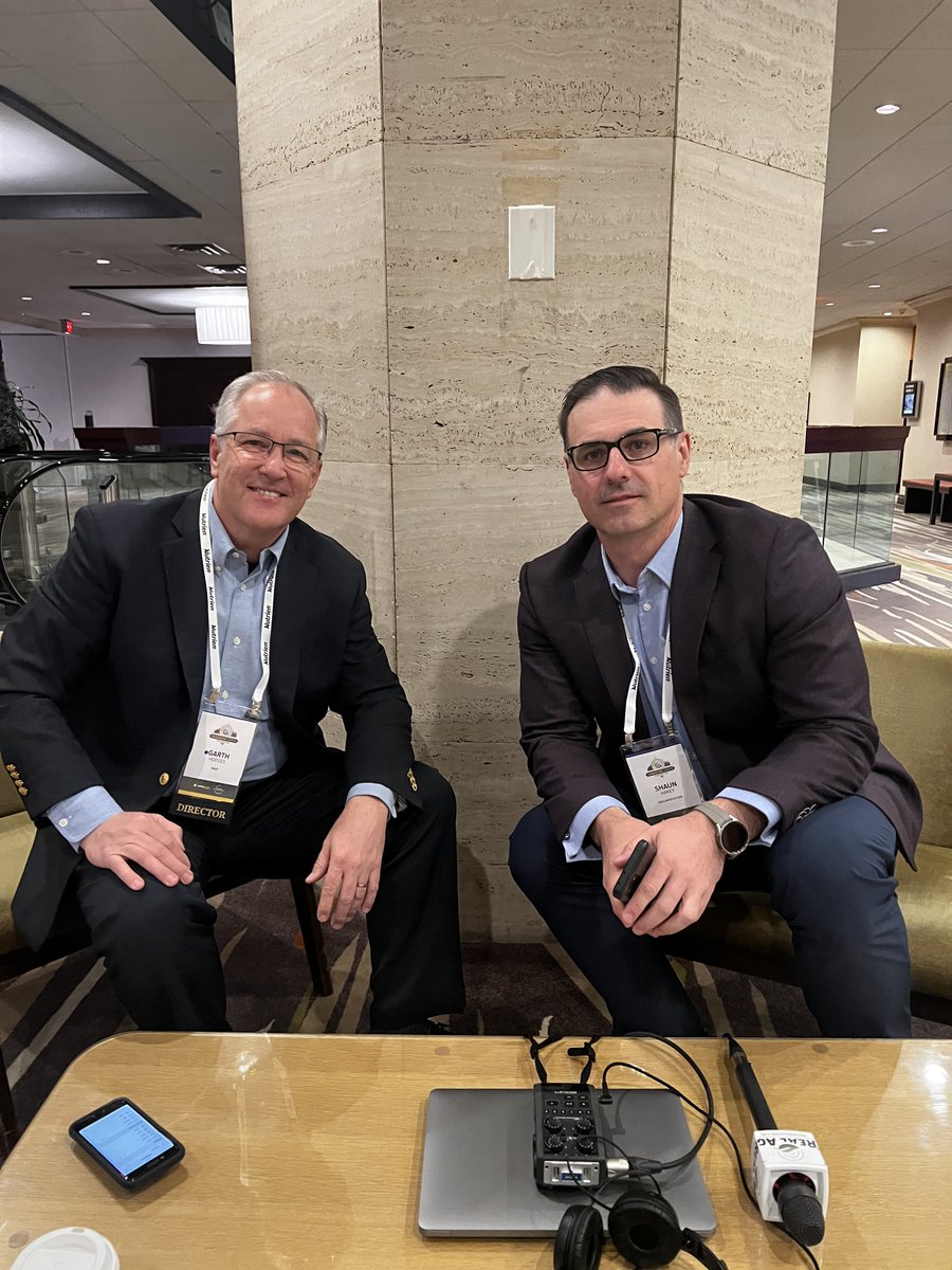 BASFAgSolutions's tweet photo. Garth Hodges connected with @shaunhaney from @realagriculture last week at #CdnCrops23 to discuss BASF's hybrid wheat development program.
BASF remains committed to bringing innovative ag solutions to our growers, customers & partners today and in the future. Learn more.⬇️ https://t.co/nRuYm58m6K