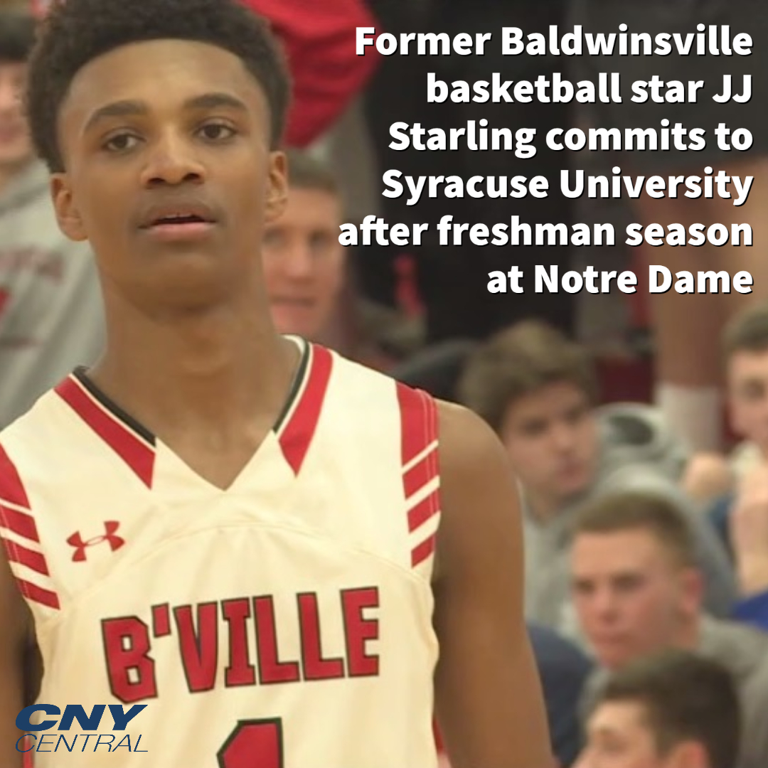 J.J. Starling, a Baldwinsville native and one of the top college basketball transfers this spring, has committed to play at Syracuse University next season.
https://t.co/VHd9Y1CzD1 https://t.co/J8daLhyObI
