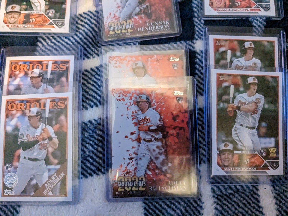 TruFactz_IsReal's tweet image. A little late on #MailDay thanks @ccharikofsky #Rookies #Adley #Gunnar #TheHobby #Orioles