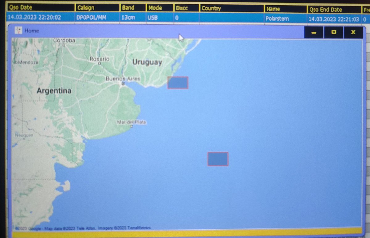 DL9MU's tweet photo. @amsatdl Thanks for the info. #DP0POL/mm is qrv from GE59 at the moment via #QO100 https://t.co/HJH7aTWDOR