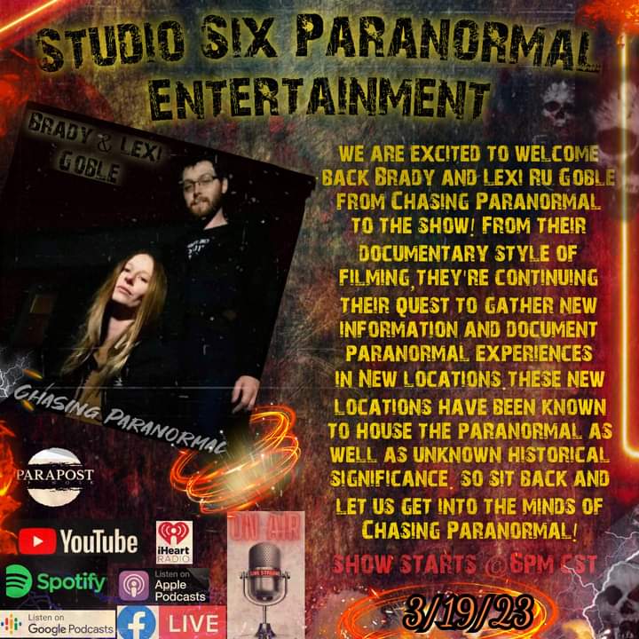 Chasing Paranormal tweet media